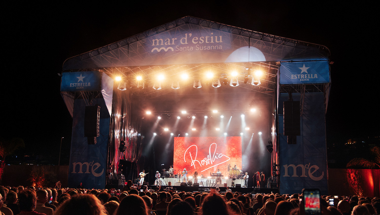 Rosario tanca el Mar d’Estiu Santa Susanna i es consolida com el gran festival del Maresme