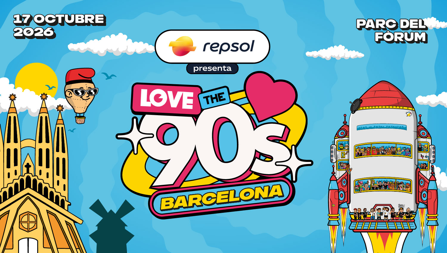 LOVE THE 90s - BARCELONA