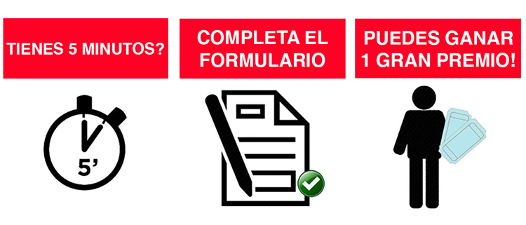 AYÚDANOS A MEJORAR Y PARTICIPA EN EL SORTEO DE UNA CENA + CONCIERTO