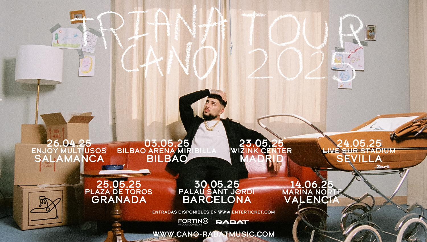 CANO ANUNCIA LA SEVA GIRA <i>TRIANA TOUR</i>