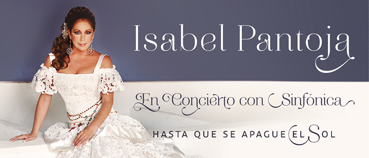 ISABEL PANTOJA CANTARÁ EN EL PALAU SANT JORDI