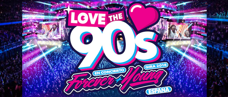 LOVE THE 90´s VUELVE  A BARCELONA