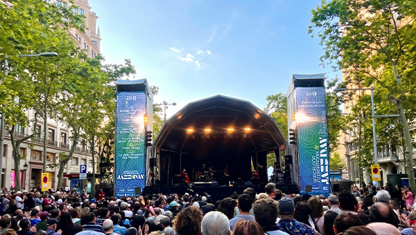 Passeig de Gràcia vuelve a convertirse en el club de jazz más bonito del mundo