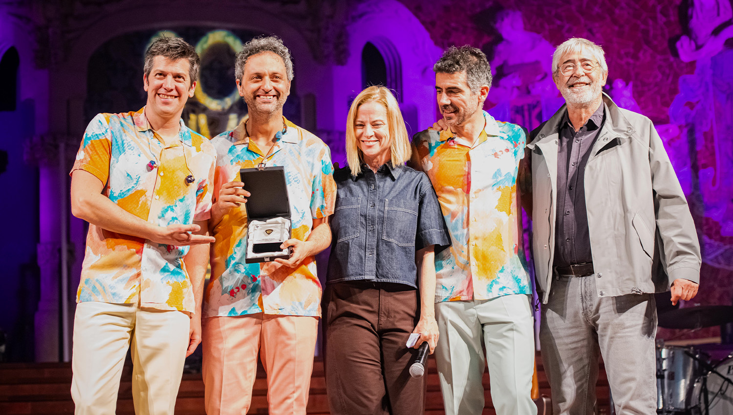 Els Amics de les Arts reben la Pua d’Or del Banco Mediolanum Guitar Bcn 2026