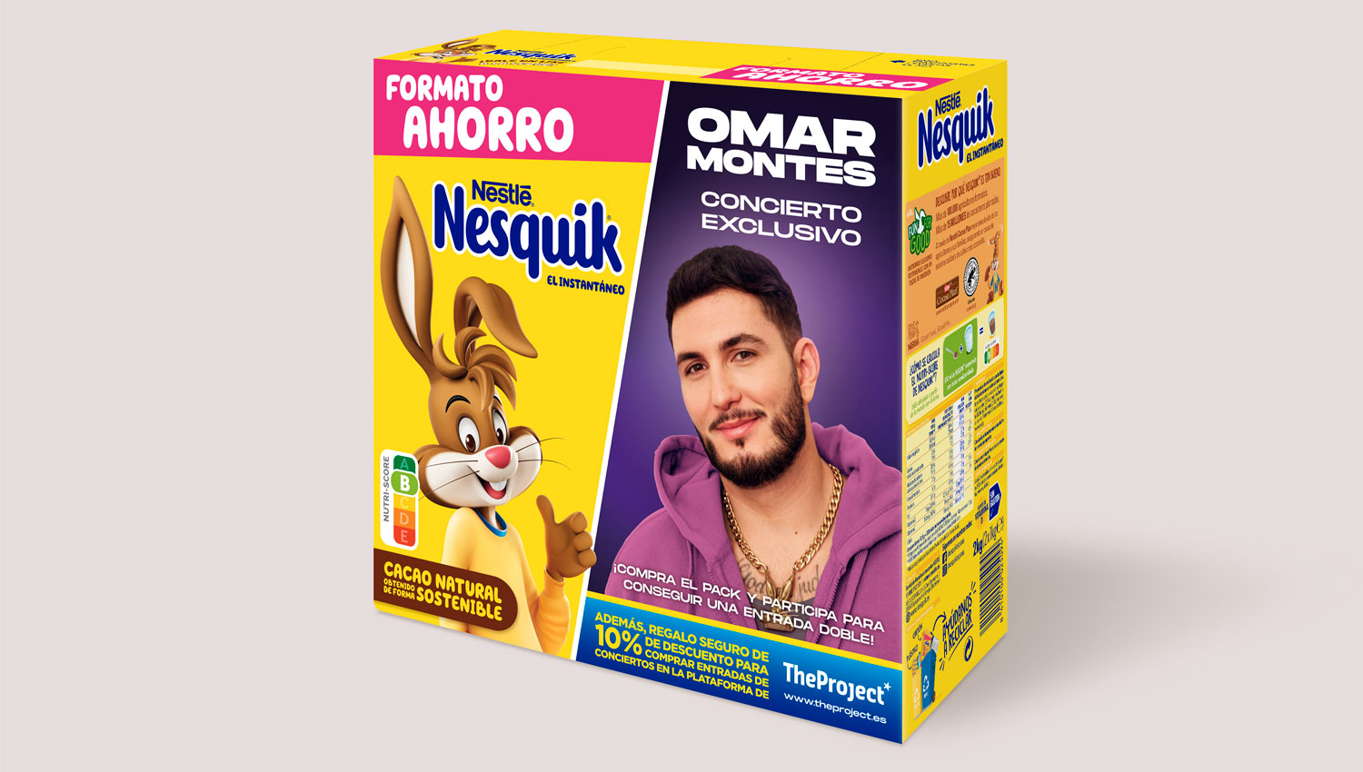 NESQUIK T’OFEREIX UN REGAL SEGUR A THEPROJECT