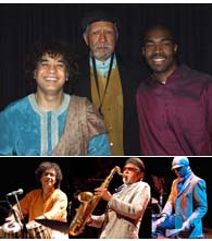 SANGAM, CHARLES LLOYD amb ZAKIR HUSSAIN i ERIC HARLAND