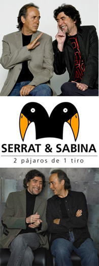 SERRAT & SABINA A BARCELONA, DUES NITS AL SANT JORDI