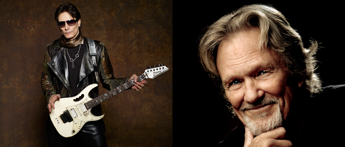 STEVE VAI Y KRIS KRISTOFFERSON EN BARTS